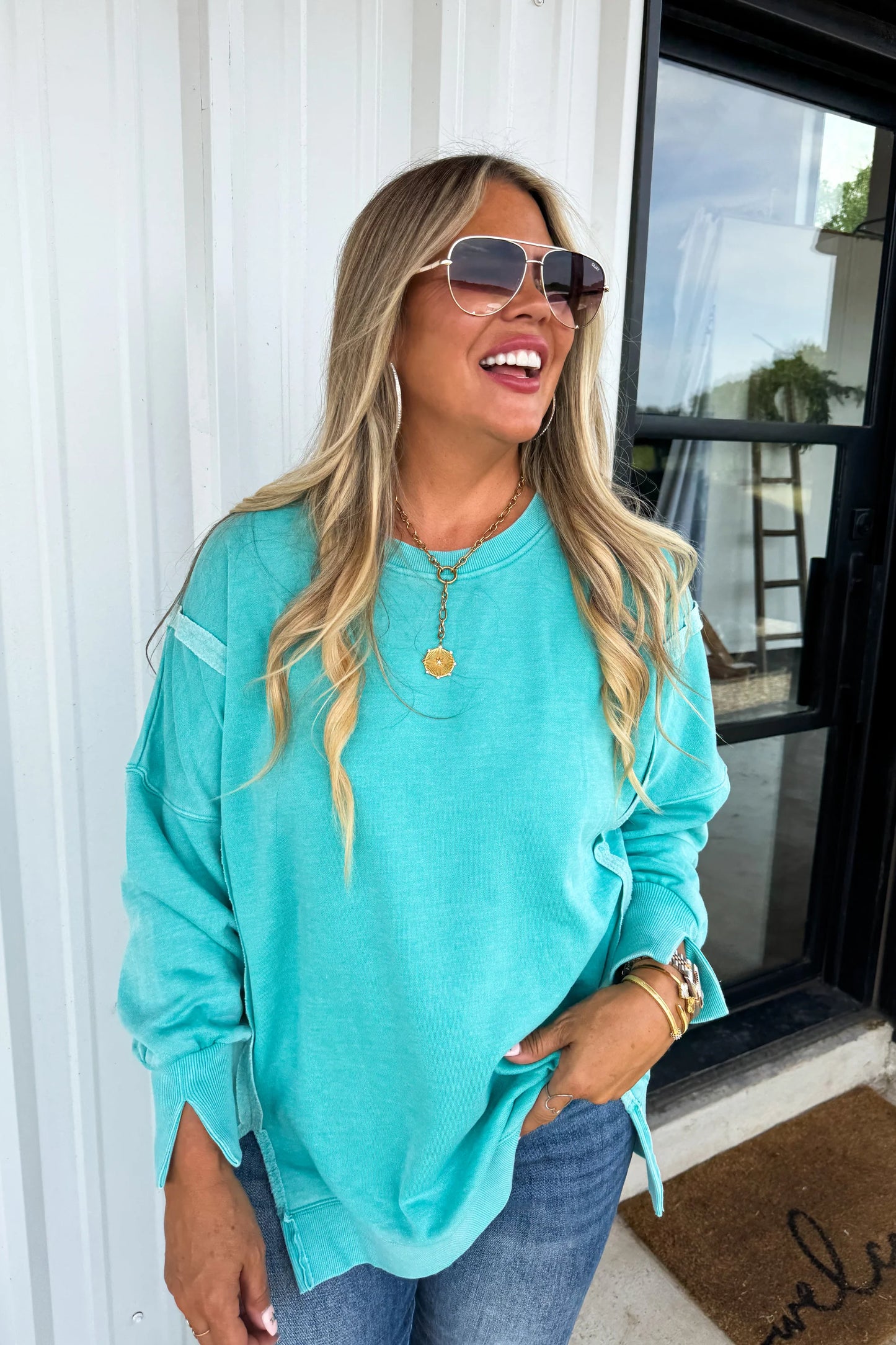 Candy Colors Classic Crew Pullover