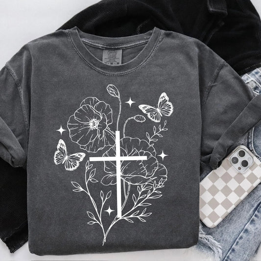 Whimsical Cross Tee