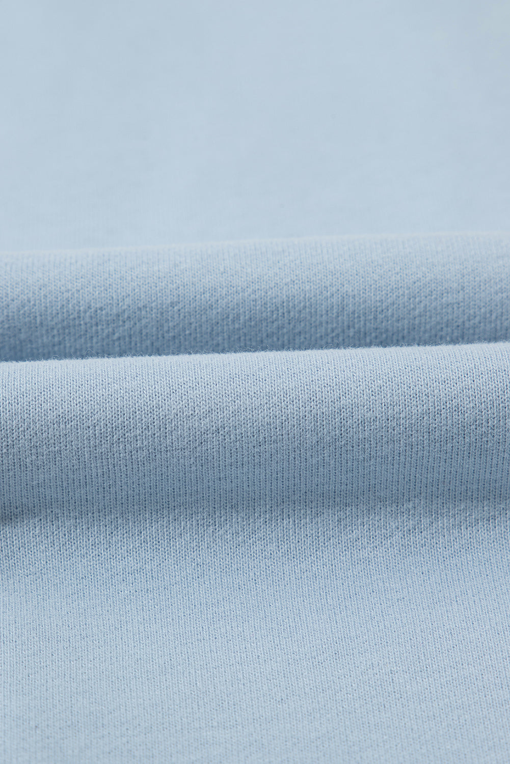 PREORDER: Sky Blue Half Zip up Pullover Active Top and Joggers Set (Ships 3-4 Weeks)