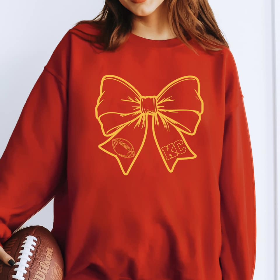 KC Bow Outline Crewneck