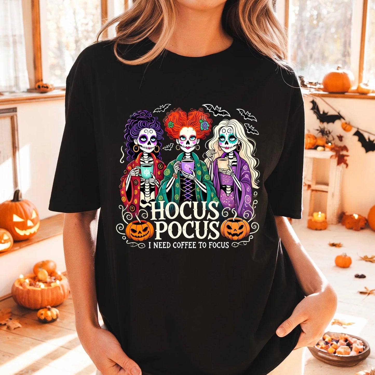 Hocus Pocus Coffee To Focus Tee
