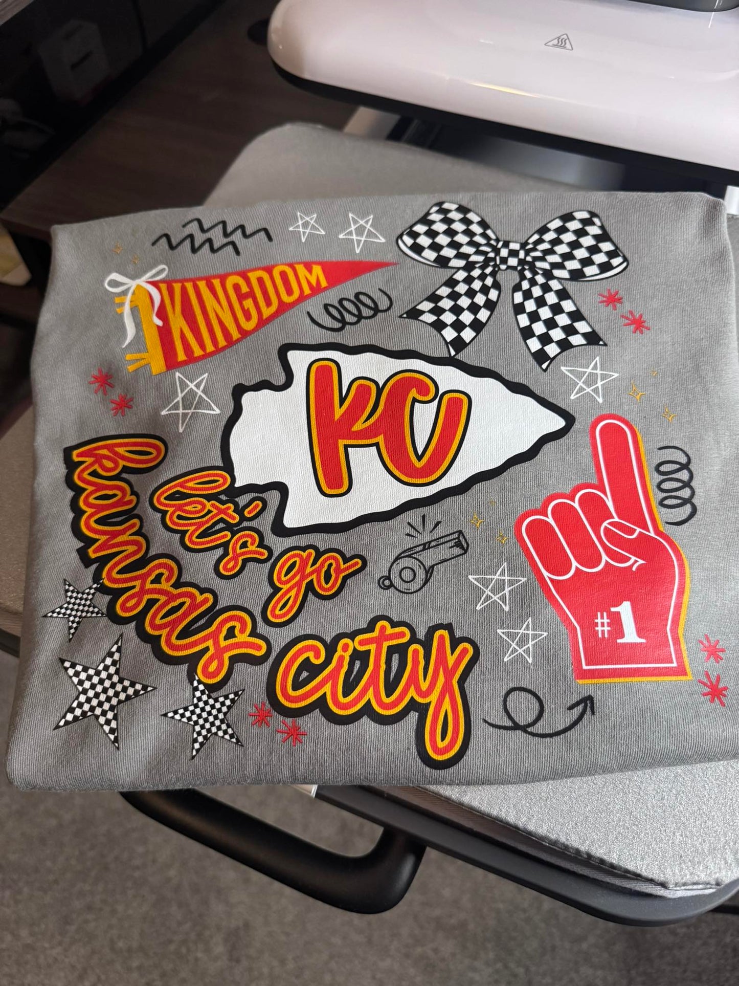 PREORDER: Let's Go Kansas City Collage Tee (Ships in 2-3 Weeks)