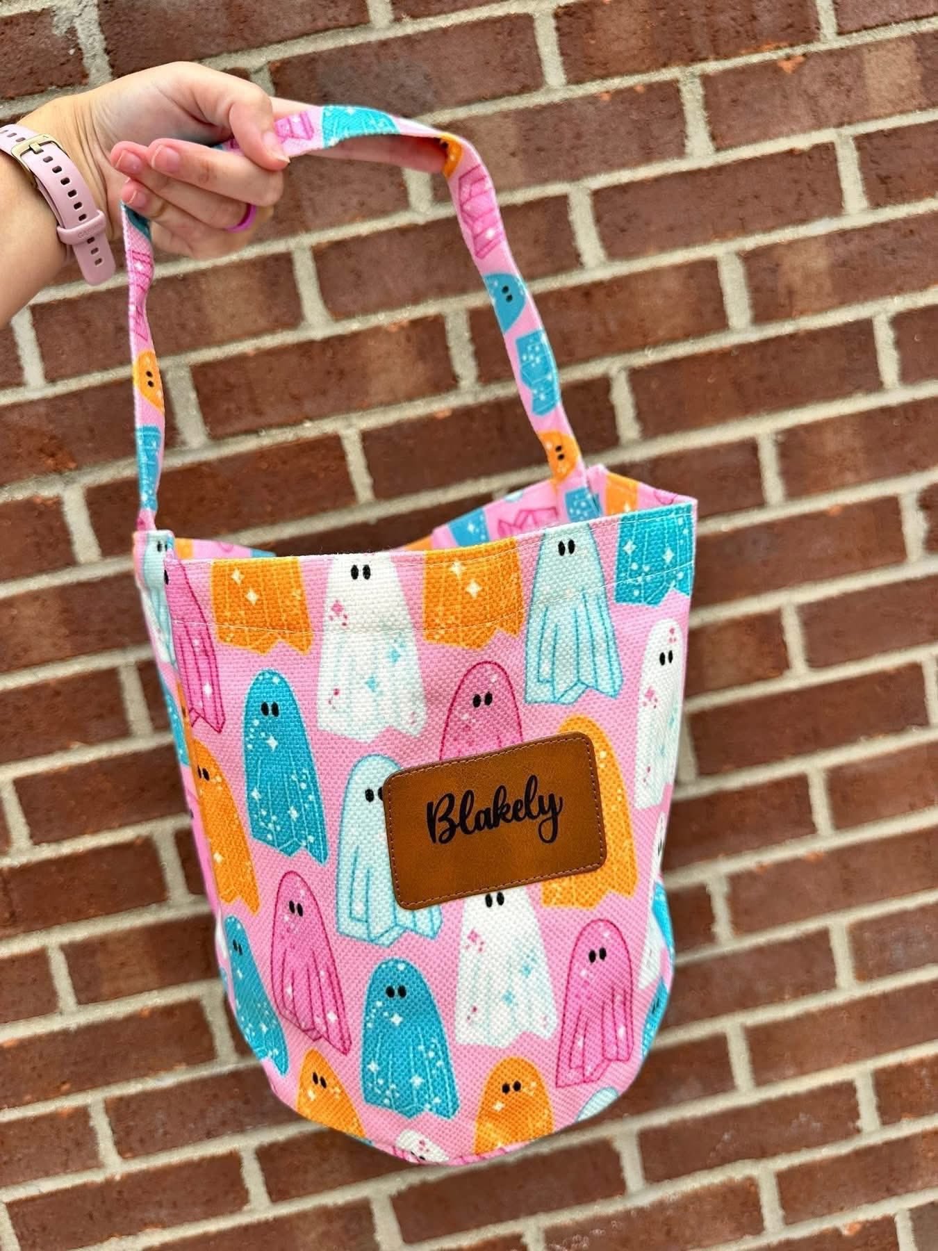 PREORDER: Personalized Halloween Tote (Ships 14-28 Business Days)