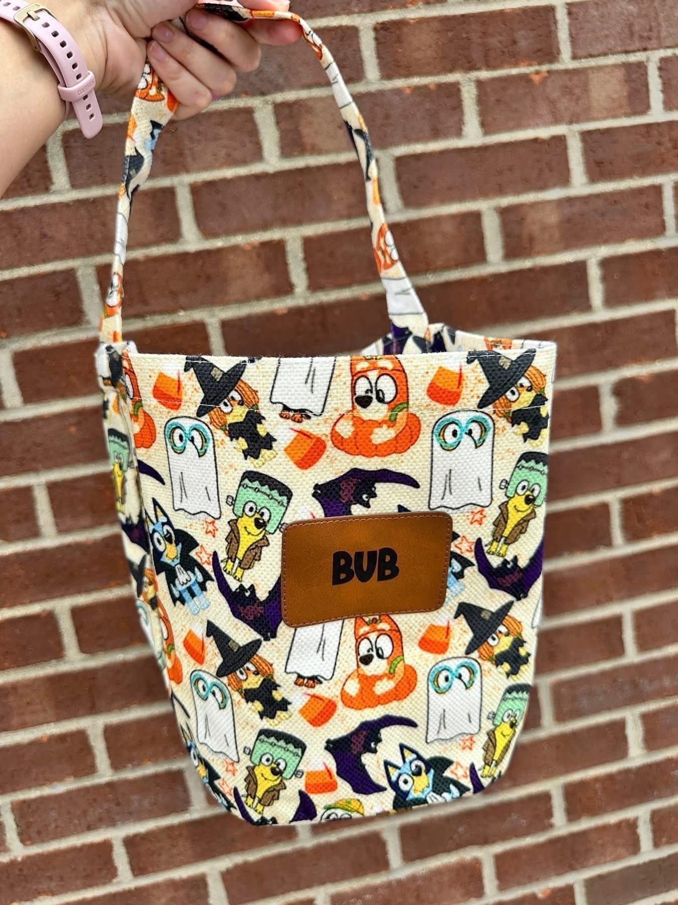 PREORDER: Personalized Halloween Tote (Ships 14-28 Business Days)