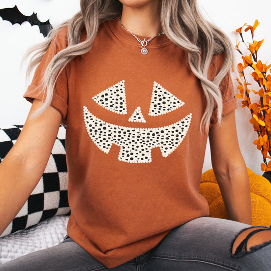 Spotted Jack-O-Lantern Tee