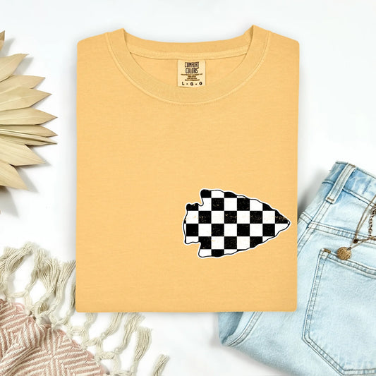 Arrowhead Checker Tee