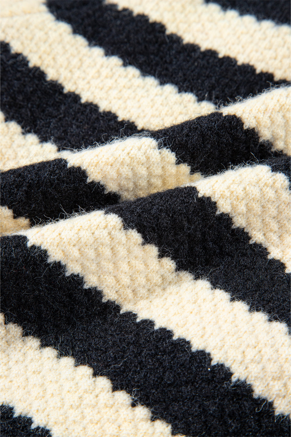 PREORDER: Striped Chic Button Cardigan Sweater (Ships 3-4 Weeks)