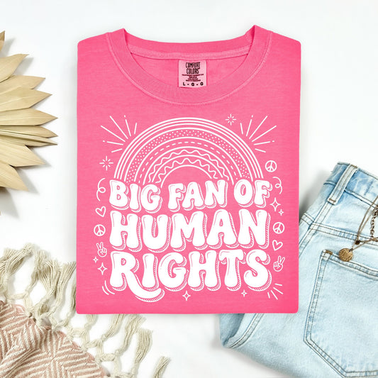 Big Fan of Human Rights Tee