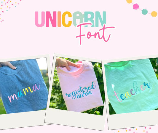 Embroidered Sayings CREWNECK SWEATSHIRT (Ships in 25-30 Business Days)