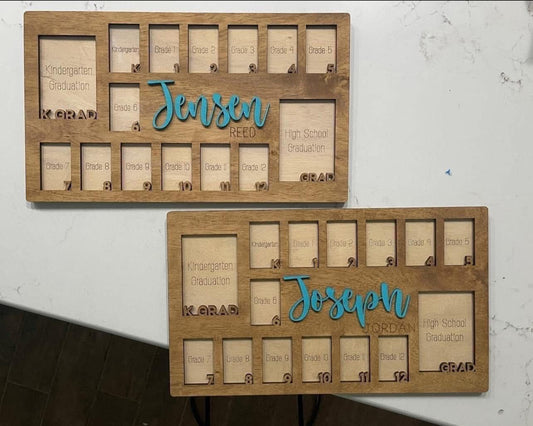 Custom School Photo Frame (Ships First Week of June)