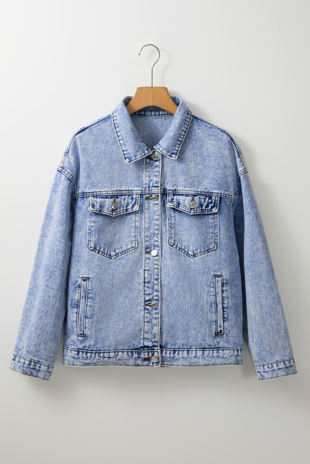 PREORDER: Light Blue Jean Jacket (Ships 2-4 weeks)