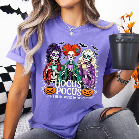 Hocus Pocus Coffee To Focus Tee