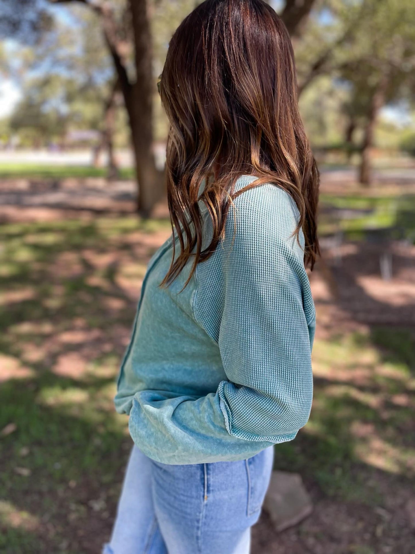 PREORDER: Best Selling Elliott Exposed Seam Sweatshirt in Five Colors (Ships 2-3 Weeks)