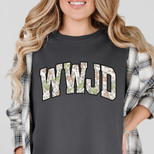 Camo WWJD Tee