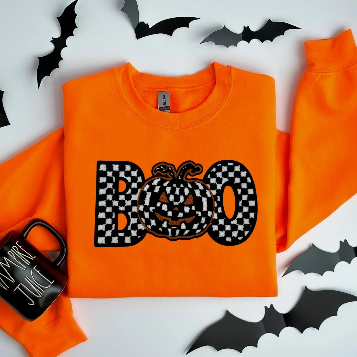 Boo Patch Crewneck