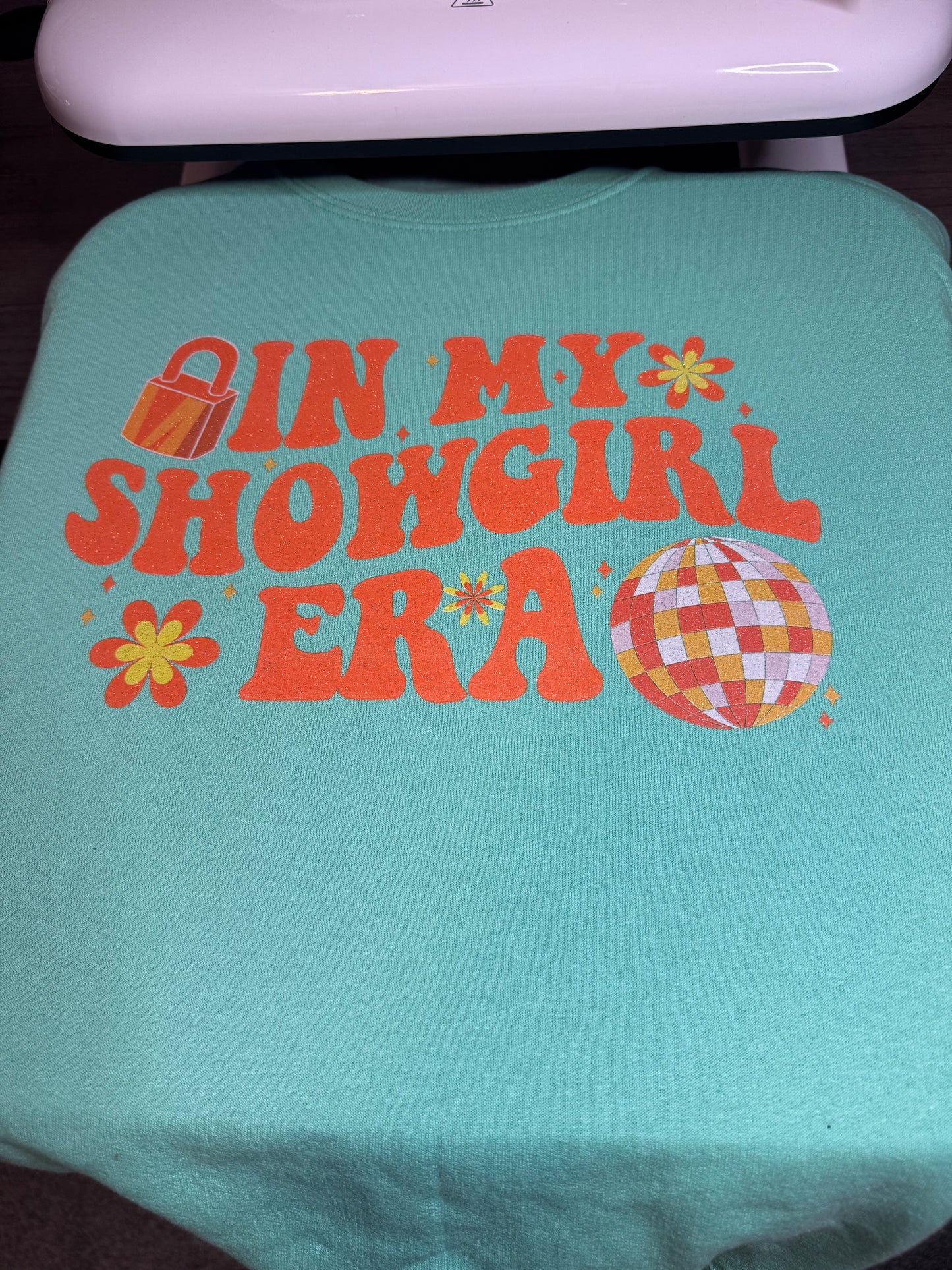 PREORDER: In My Showgirl Era Tee - Sparkle Print (Ships 2-3 Weeks)