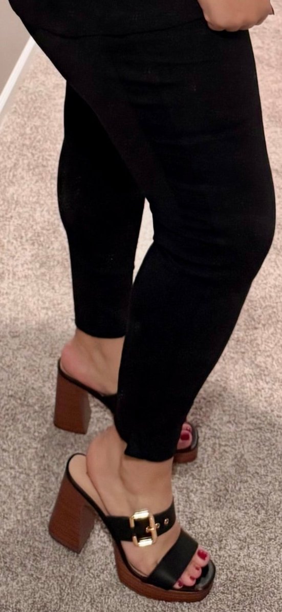 Tread Lightly Buckle Platforms