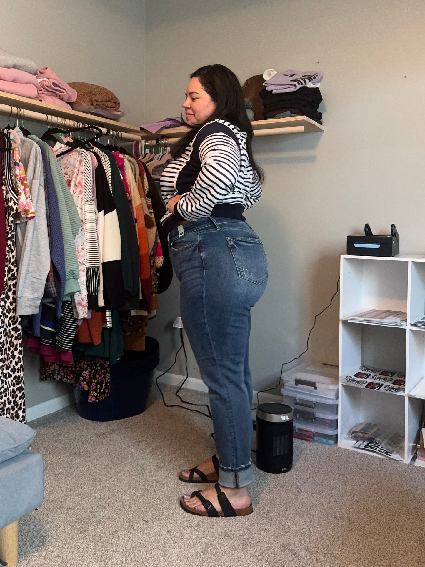 Judy Blue - Mid-Rise Vintage Wash Boyfriend Jeans