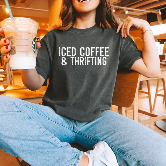 Iced Coffee & Thrifting Tee