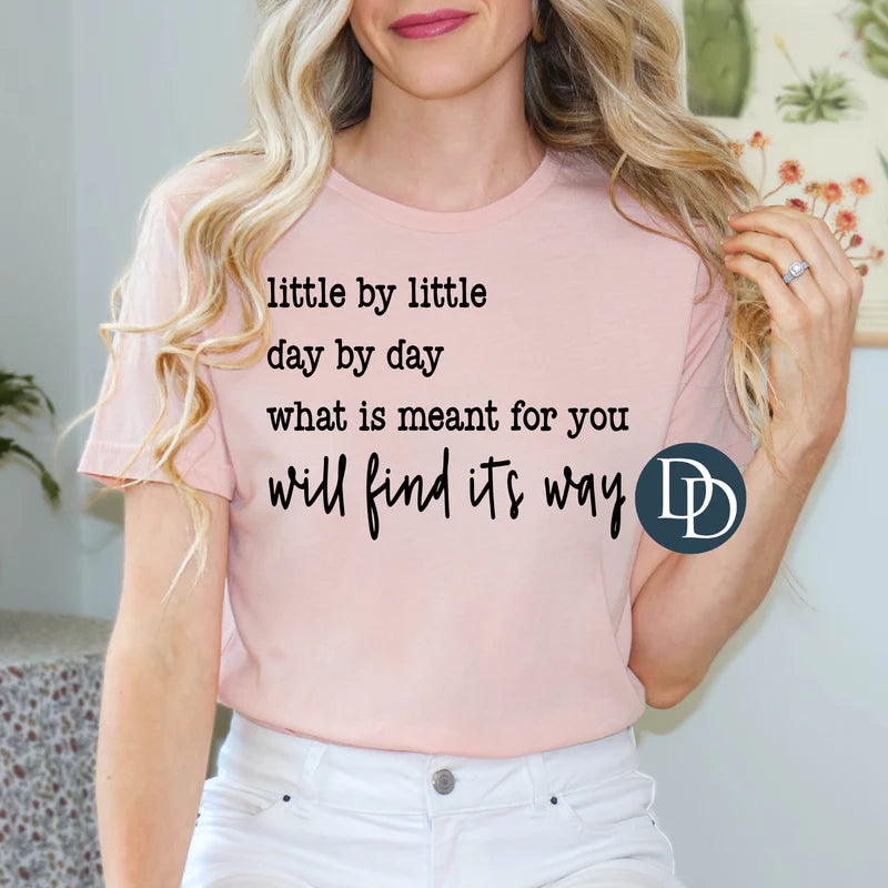 Little By Little Tee