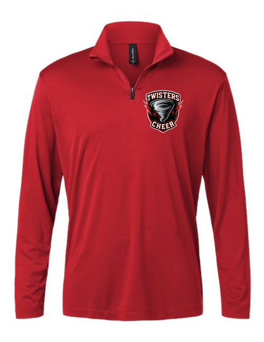 Twisters Cheer AllPro Quarter Zip (Ready in 7-14 Business Days)