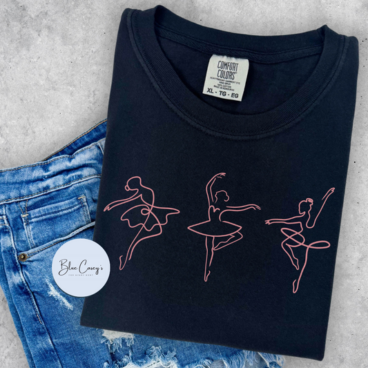 Tiny Ballerina Dancers Tee/Tank