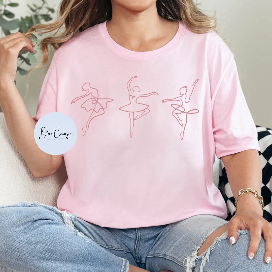 Tiny Ballerina Dancers Tee/Tank