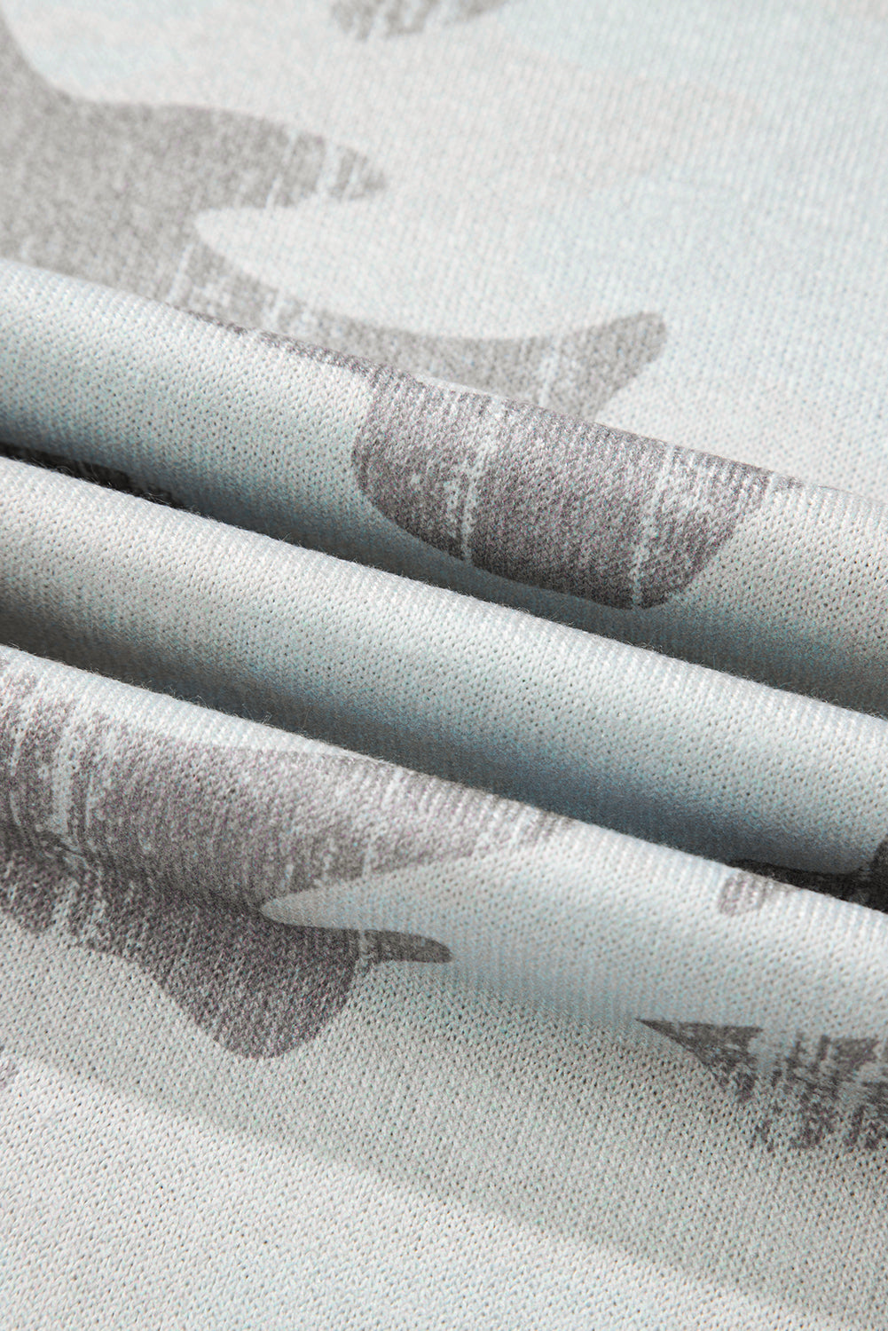 PREORDER: Camo Print Exposed Seam Sweatshirt (Ships 3-4 Weeks)