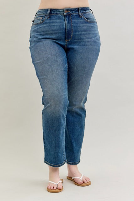 Izzie High Waist Straight Fit