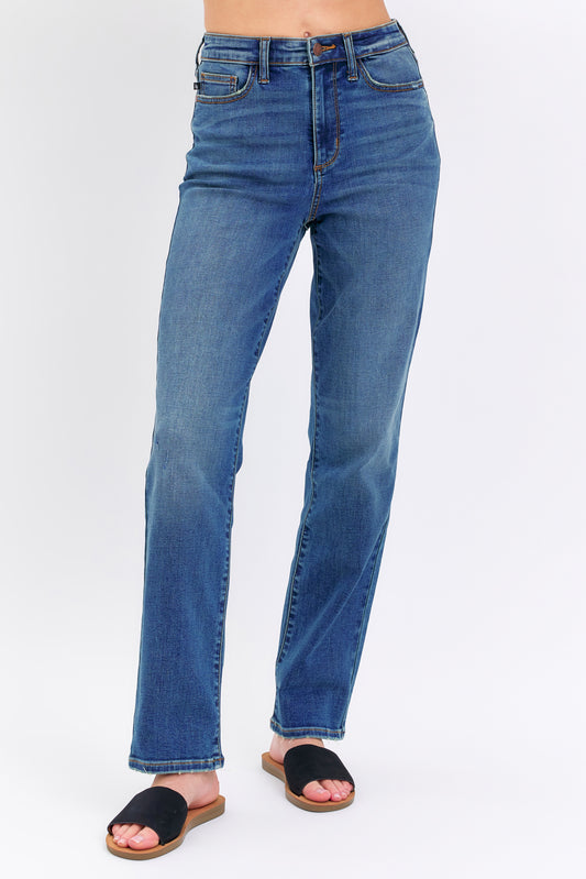 Izzie High Waist Straight Fit