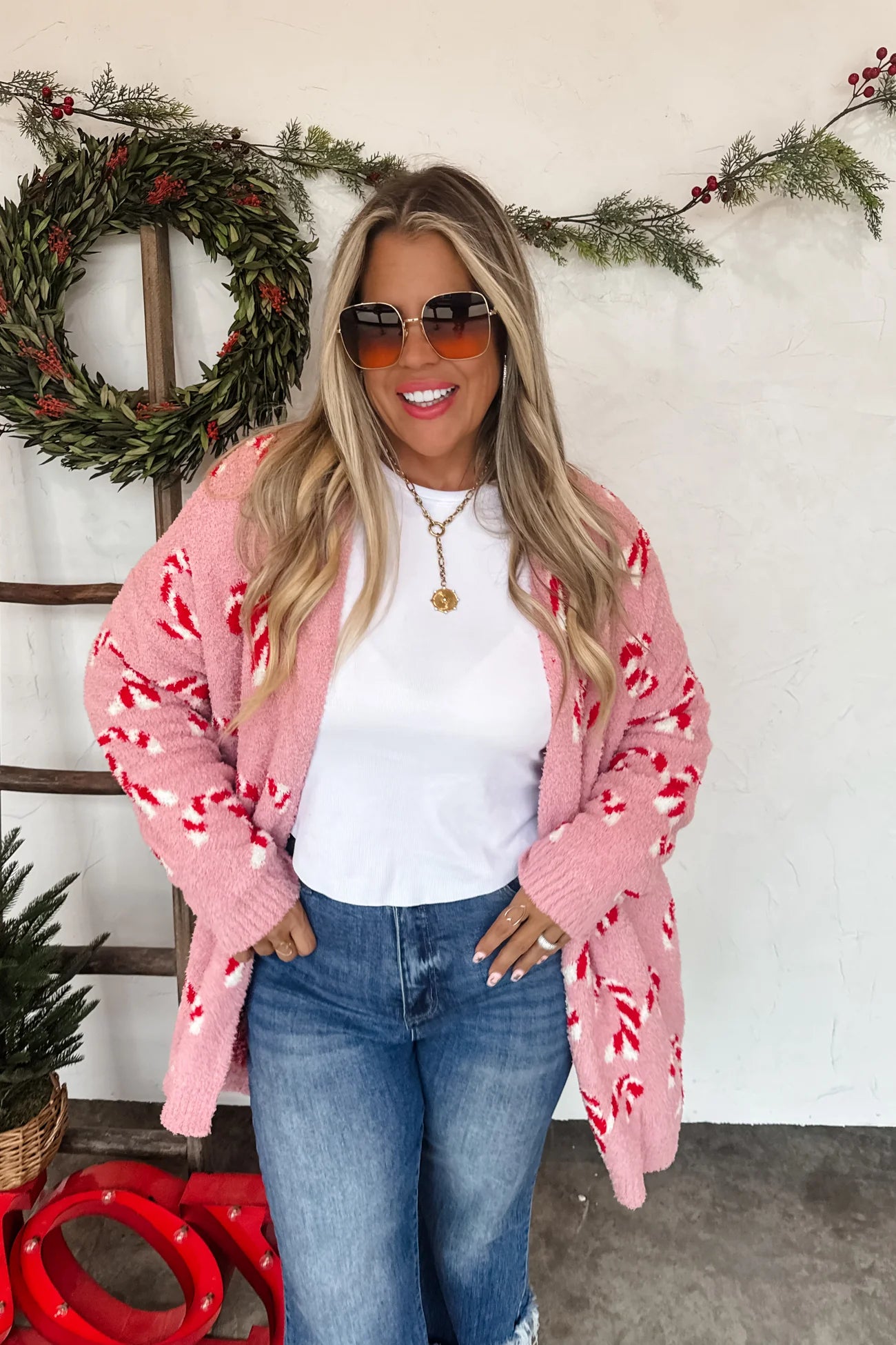 CHRISTMAS CLOUD CARDIGAN