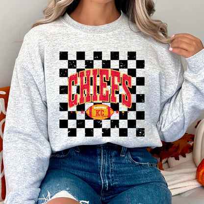 Checkered Chiefs TEE or TANK