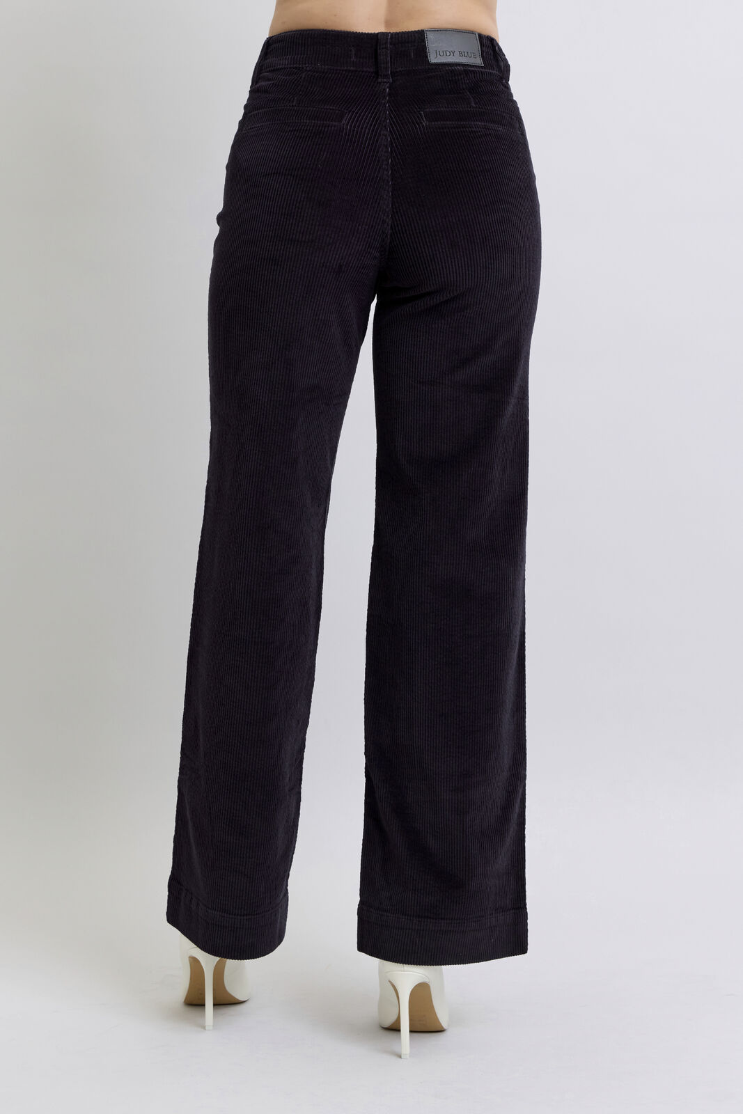 High Waist Corduroy Trouser Wide - Judy Blue Jeans