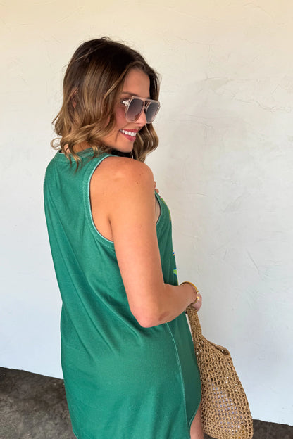 PREORDER: TROPIC LIKE IT’S HOT TERRY DRESS (Ships Week Of 6/30)