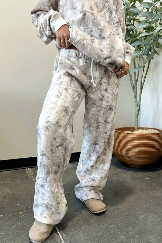 PREORDER: Viral Light Grey Light Woodland Camo Classic Hoodie and Sweatpants Set (Ships 21-28 Business Days)