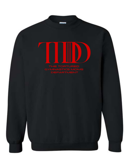 Tortured Gymnastics Moms Department Crewneck