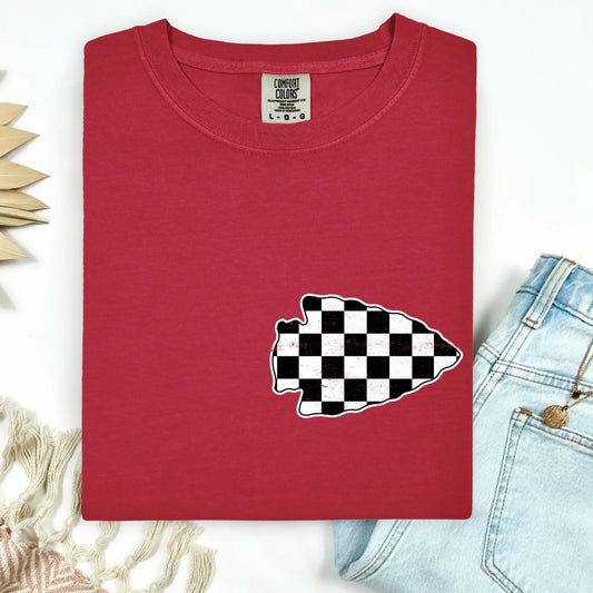 Arrowhead Checker Tee