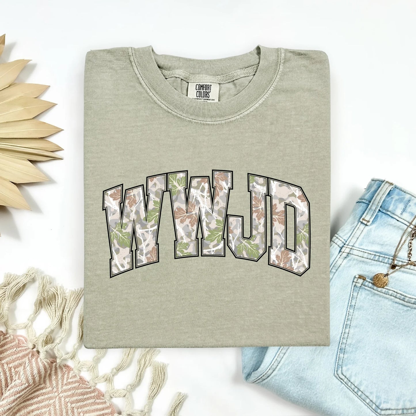 Camo WWJD Tee