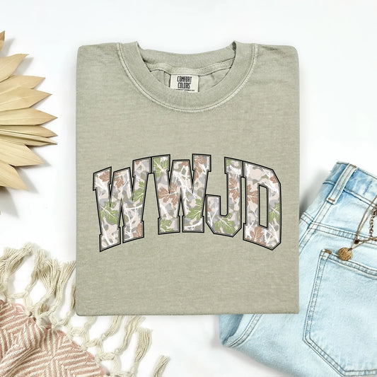 Camo WWJD Tee