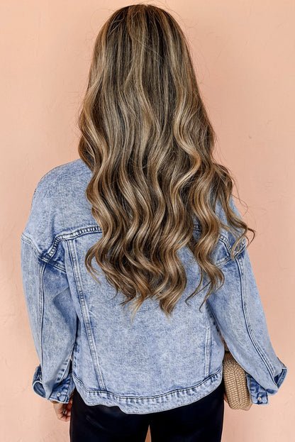 PREORDER: Light Blue Jean Jacket (Ships 2-4 weeks)