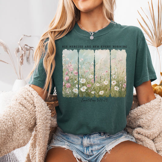 His Mercies Are New Every Morning Tee