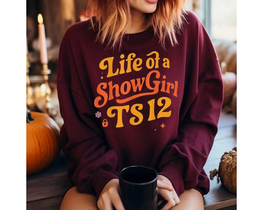 PREORDER: Life of a Showgirl Crewneck (Ships 2-3 Weeks)
