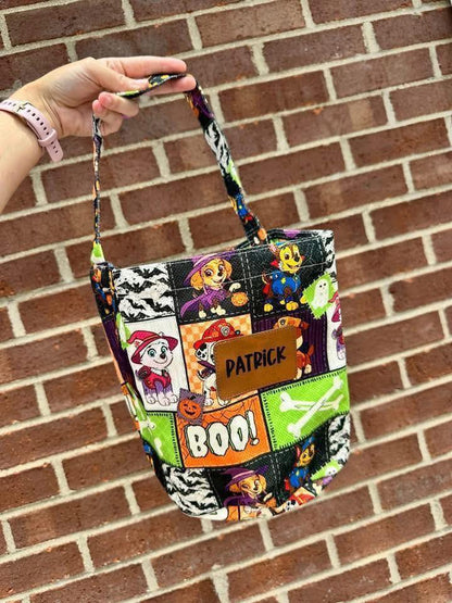 PREORDER: Personalized Halloween Tote (Ships 14-28 Business Days)