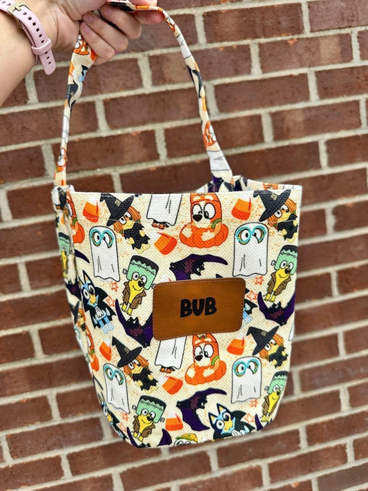 PREORDER: Personalized Halloween Tote (Ships 14-28 Business Days)
