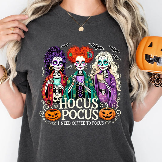 Hocus Pocus Coffee To Focus Tee