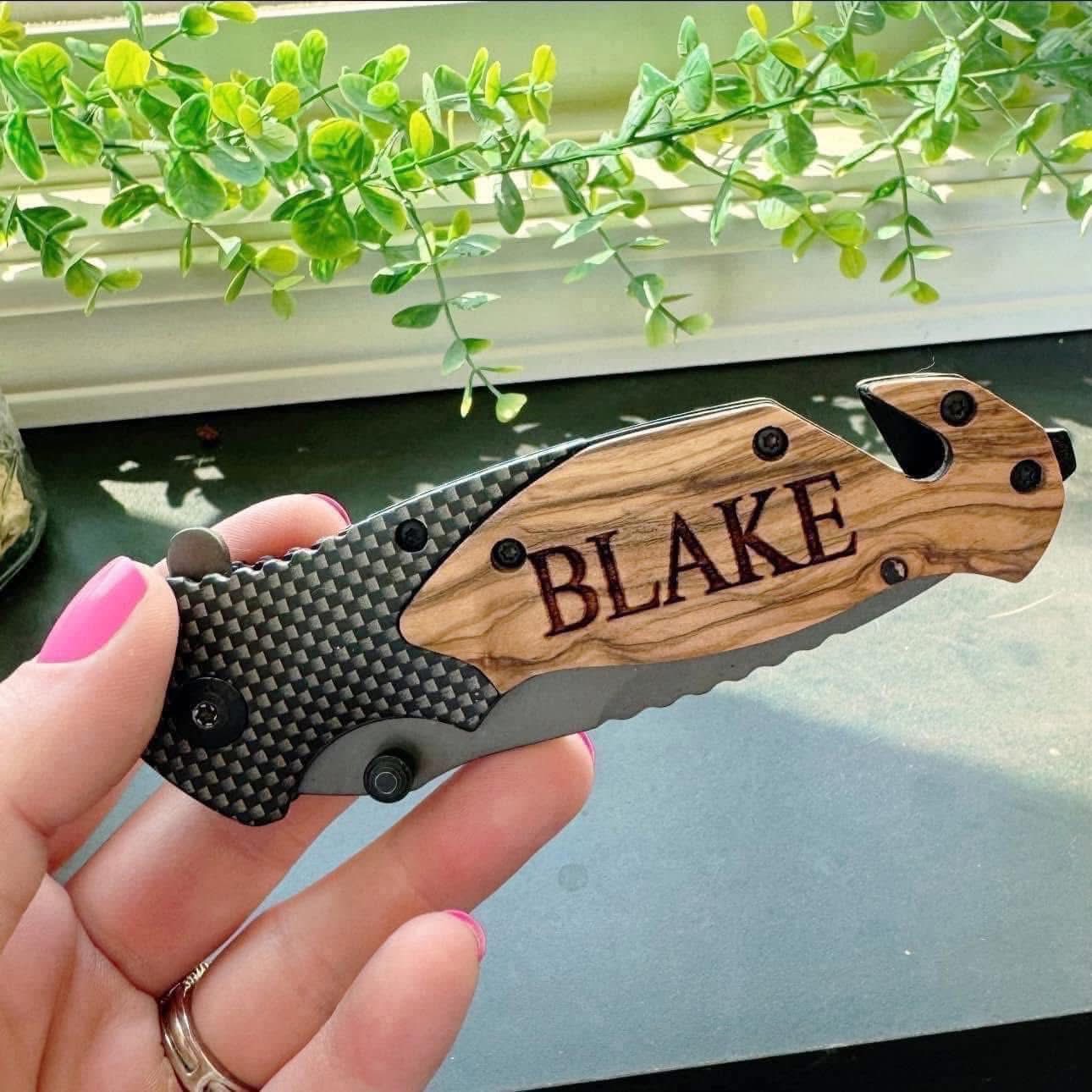 PREORDER: Custom Tactical Knife (Ships 3-4 Weeks)
