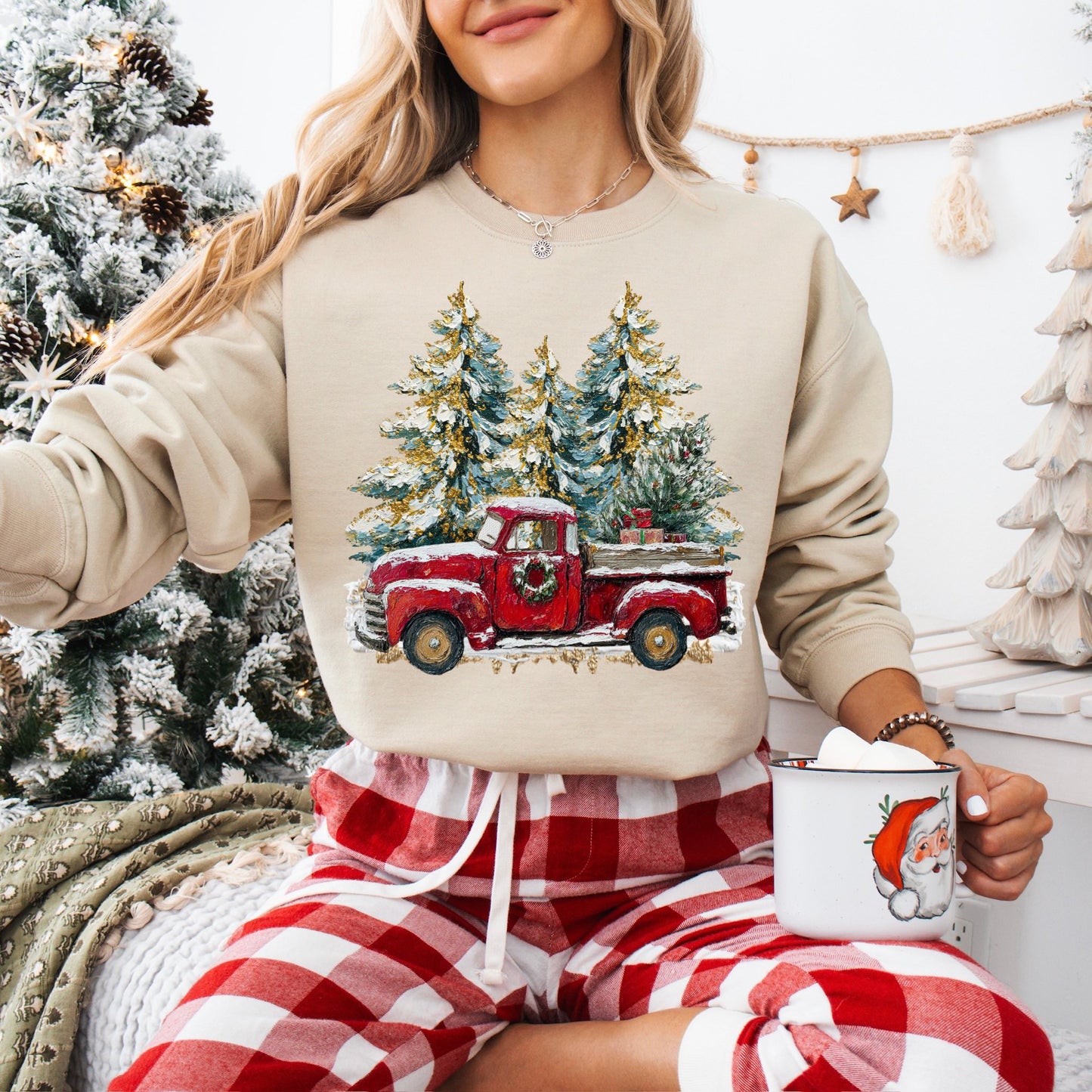 Christmas Truck Crewneck