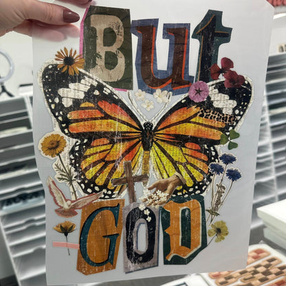 But God Butterfly Tee