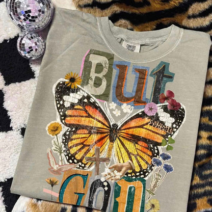 But God Butterfly Tee