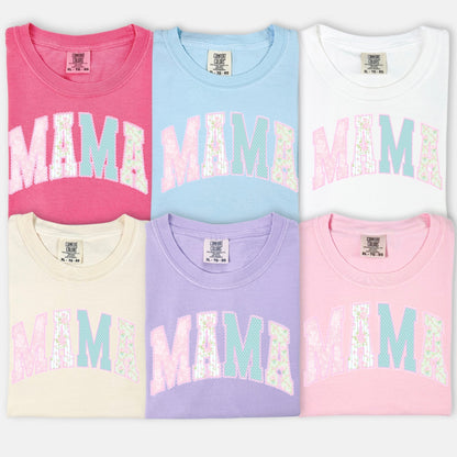 Mama Faux Lace Tee